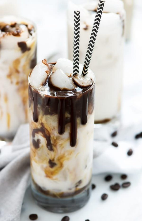 Homemade Iced Mocha Recipe | Best Iced Coffee Recipes from @cydconverse