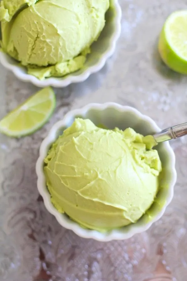 Key Lime Ice Cream Recipe | Best Homemade Ice Cream Recipes from @cydconverse