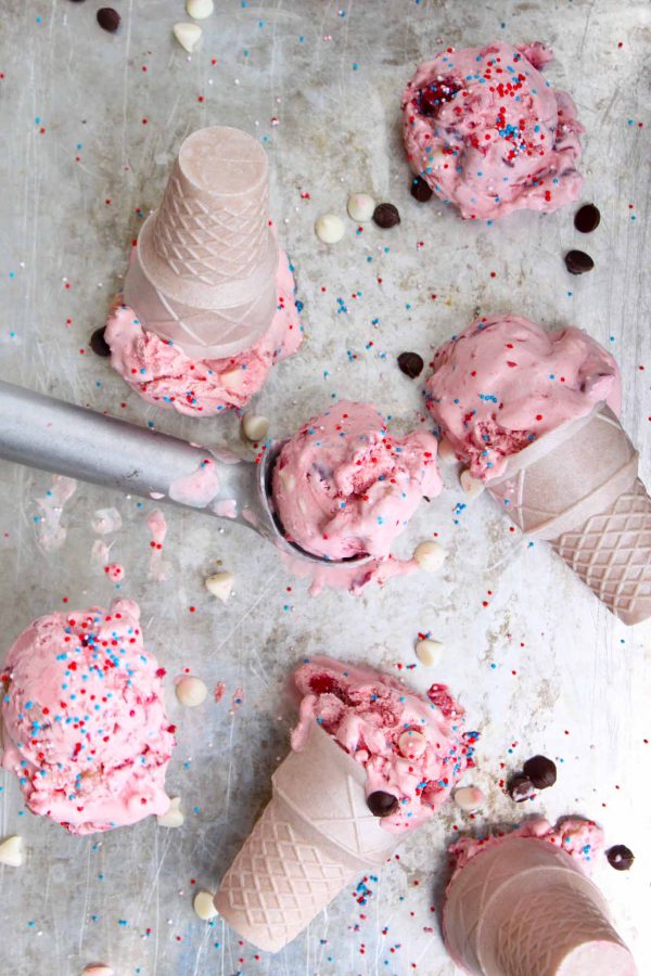 Tart Cherry Ice Cream Recipe | Best Homemade Ice Cream Recipes from @cydconverse