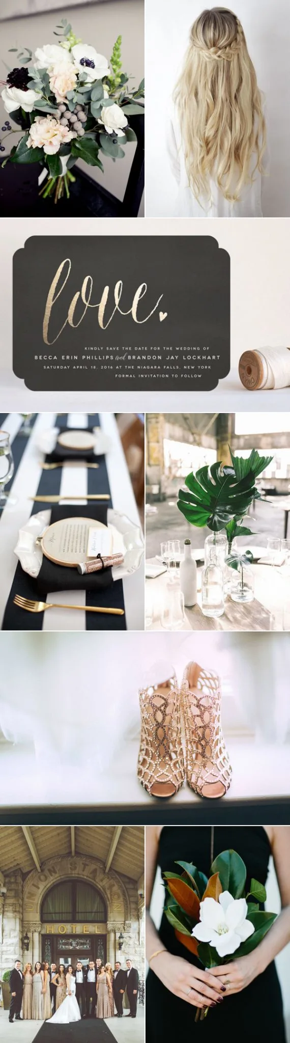 Tropical Glam Wedding Ideas from @cydconverse