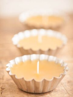 DIY Beeswax Candles | How to make beeswax candles, entertaining ideas, home decor ideas and more DIY ideas from @cydconverse