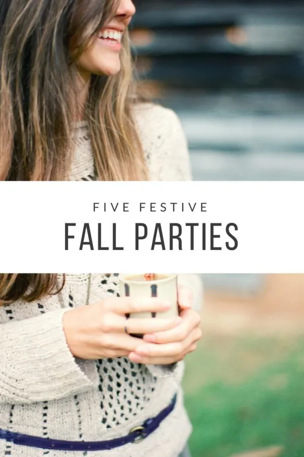5 Festive Fall Parties | Fall party ideas, Friendsgiving ideas, entertaining tips and more from @cydconverse