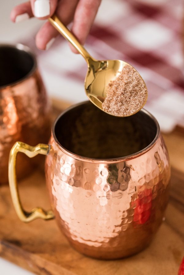 Apple Cider Moscow Mules | Cocktail recipes, party ideas, entertaining tips, recipes and more from @cydconverse