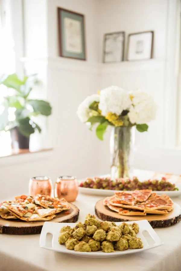 A Cozy Fall Housewarming Party | Entertaining ideas, party ideas, party recipes and more from @cydconverse