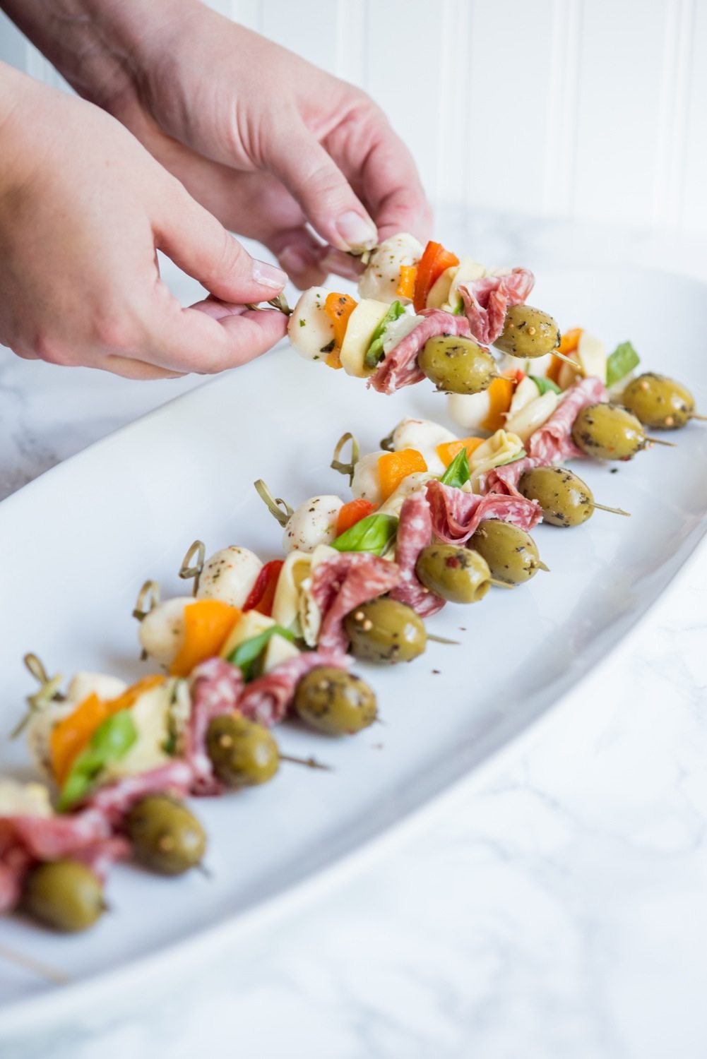 Antipasto Skewers (The Perfect Appetizer)- Kathryn's Kitchen