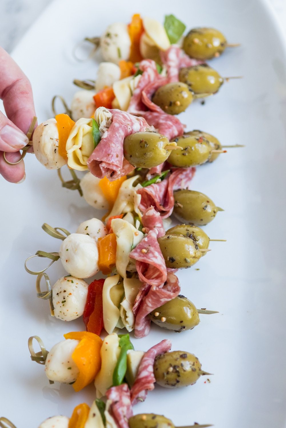 Antipasto Skewers - The Sweetest Occasion