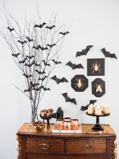 DIY Bat Branch Halloween Centerpiece thumbnail