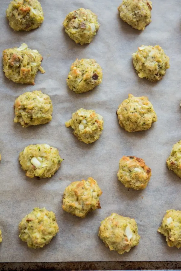 Zucchini Veggie Balls | Party appetizers, entertaining ideas, party ideas, party recipes and more from @cydconverse