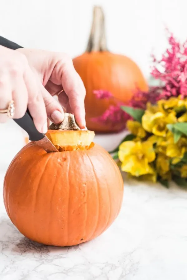 DIY Pumpkin Flower Arrangements | Thanksgiving ideas, Thanksgiving crafts, Thanksgiving table ideas and more DIY projects from @cydconverse