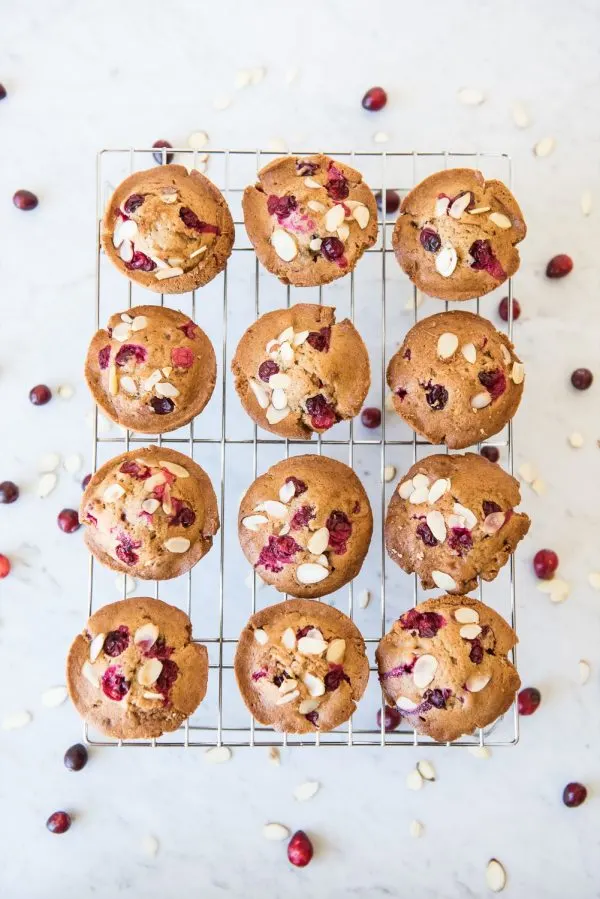 Citrus Cranberry Muffin Recipe | Brunch ideas, entertaining tips, party recipes and more from @cydconverse
