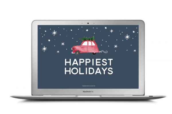 Free Christmas Desktop Backgrounds and Christmas iPhone Wallpaper | Free Christmas printables from @cydconverse