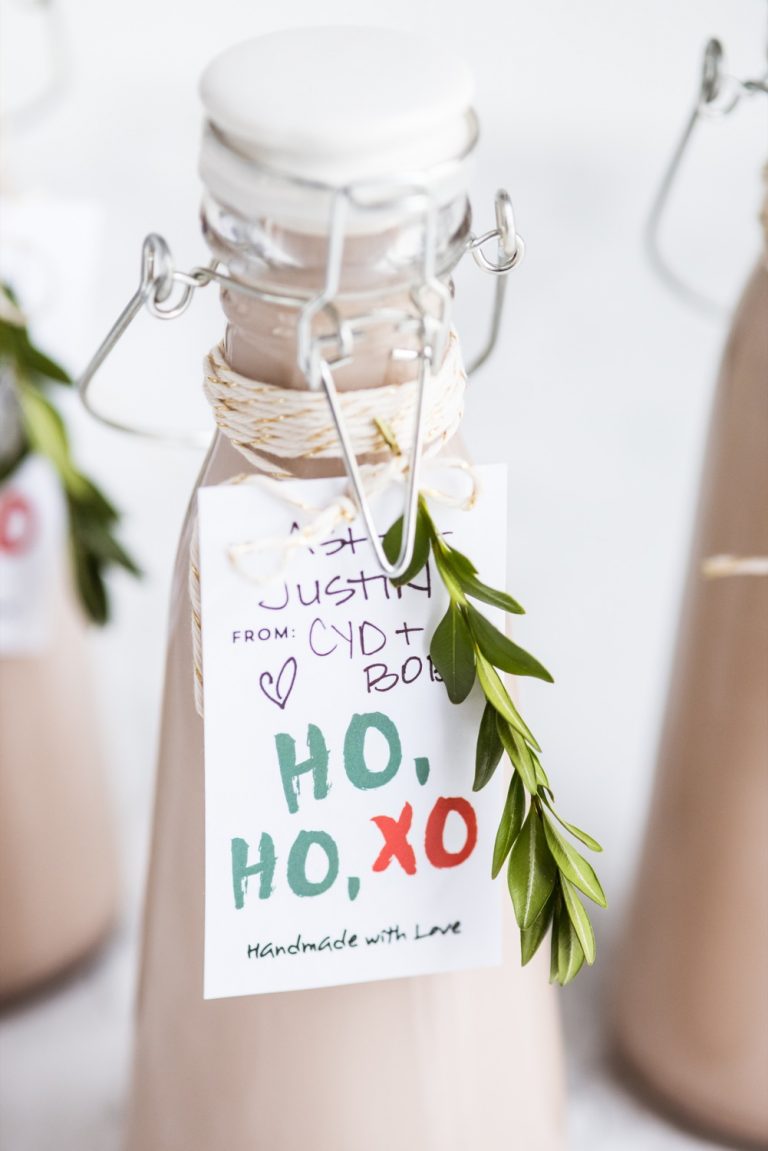 Homemade Irish Cream Holiday Gifts The Sweetest Occasion