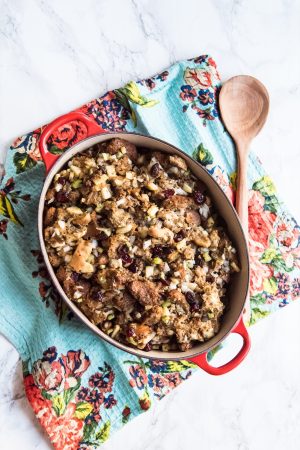 The Best Vegetarian Stuffing Recipe - The Sweetest Occasion