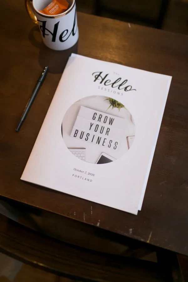 The Hello Sessions in Portland, Oregon | Blogger conferences and events for bloggers featuring @cydconverse