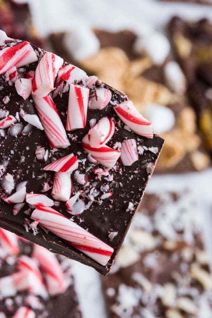 Christmas Chocolate Bark Six Ways - The Sweetest Occasion