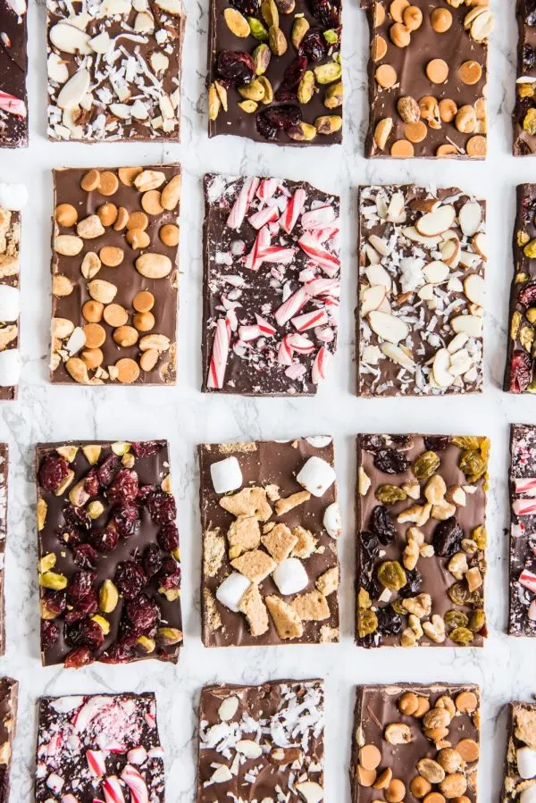 6 Chocolate Bark Recipes | Party recipes, entertaining tips, party ideas and more from @cydconverse