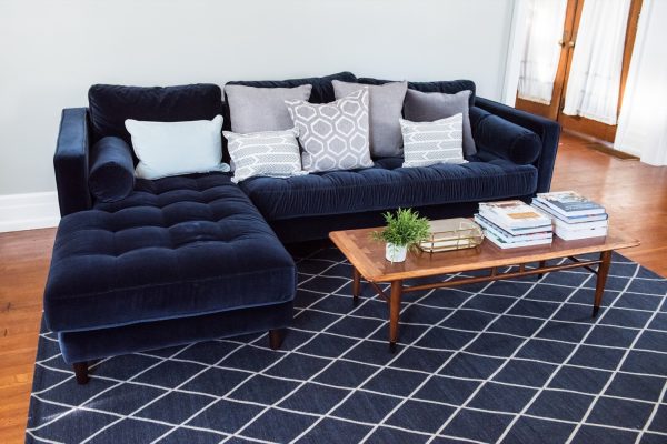 Living Room Makeover with @Article Sven Sofa | Modern home decor and decorating ideas from @cydconverse