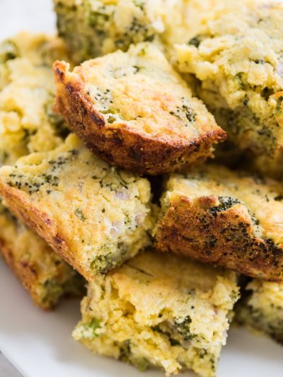 The Best Cheesy Broccoli Cornbread with Jiffy Mix thumbnail