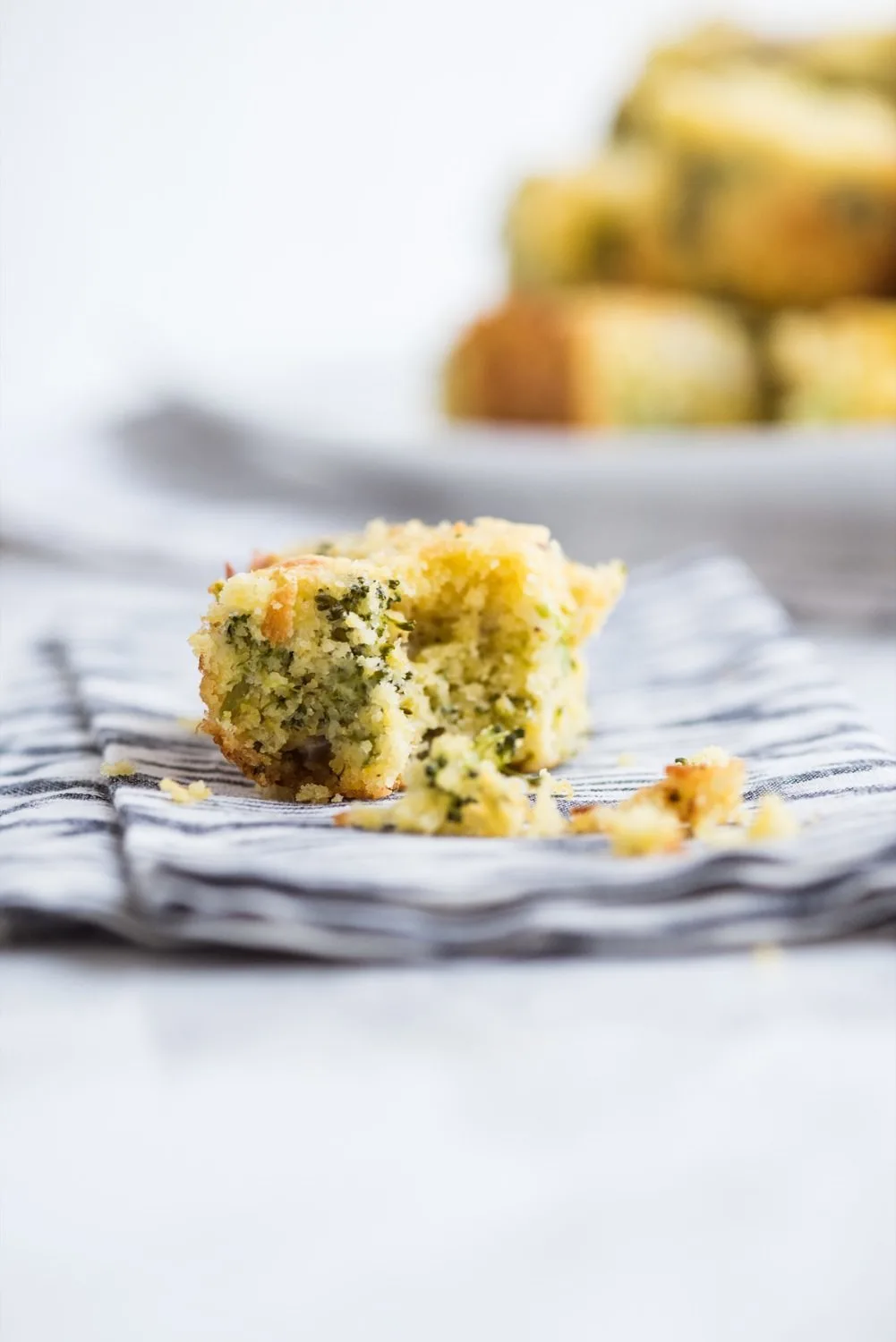 Cheesy Broccoli Cornbread with Jiffy Mix