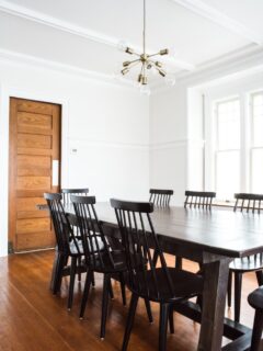 Dining Room Renovation | Old house ideas, home decor ideas, renovating ideas, renovation blog from @cydconverse