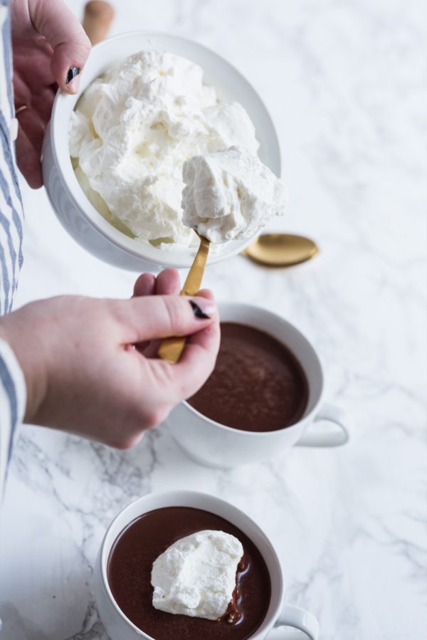 French Hot Chocolate Recipe | Recipes, entertaining tips, party ideas and more from @cydconverse