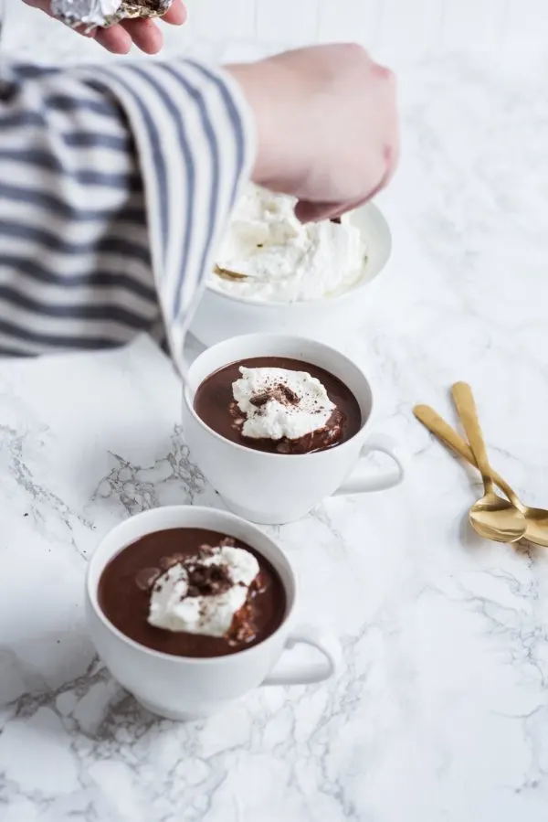 French Hot Chocolate Recipe | Recipes, entertaining tips, party ideas and more from @cydconverse