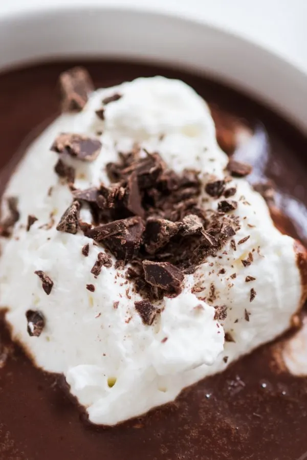 French Hot Chocolate Recipe | Recipes, entertaining tips, party ideas and more from @cydconverse