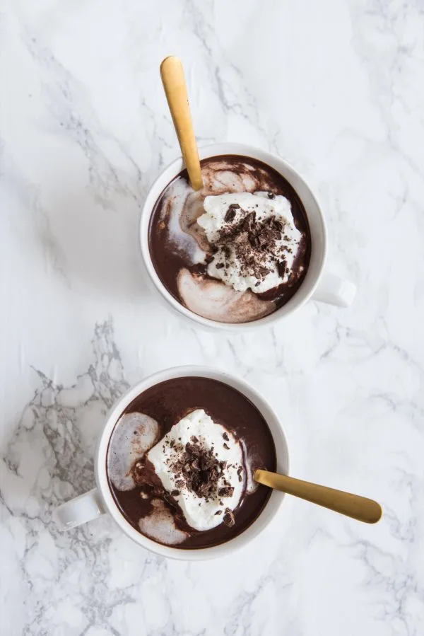 French Hot Chocolate Recipe | Recipes, entertaining tips, party ideas and more from @cydconverse