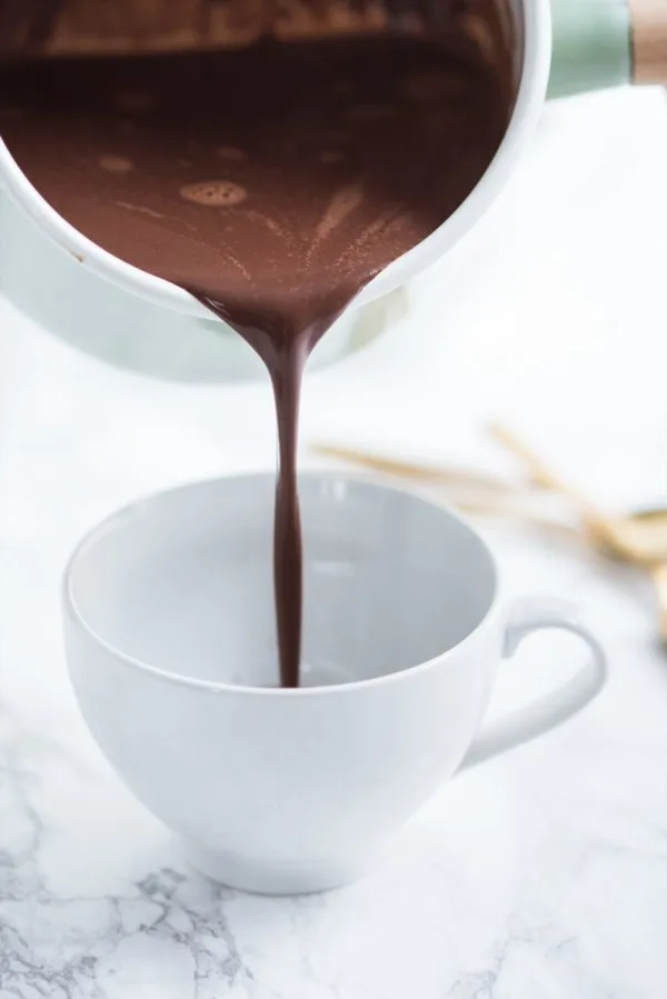 French Hot Chocolate Recipe | Recipes, entertaining tips, party ideas and more from @cydconverse