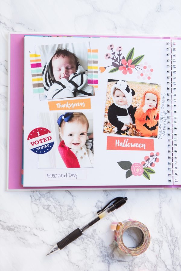 Baby Book Ideas | Best book books, modern baby books, baby scrapbook and more memory keeping ideas from @cydconverse