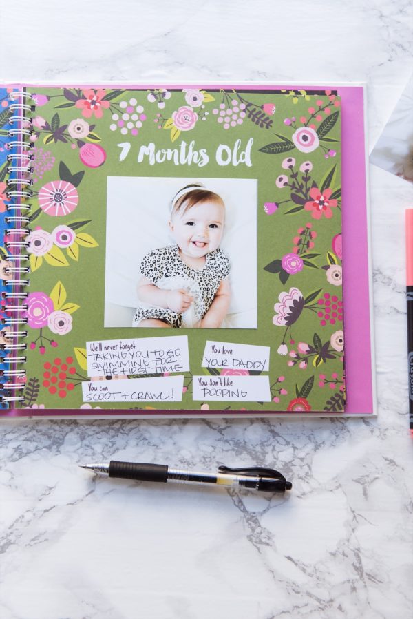 BABY BOOK TO SAVE MEMORIES AND KEEPSAKES FOR THOSE WHO LOVE TO SCRAPBOOK