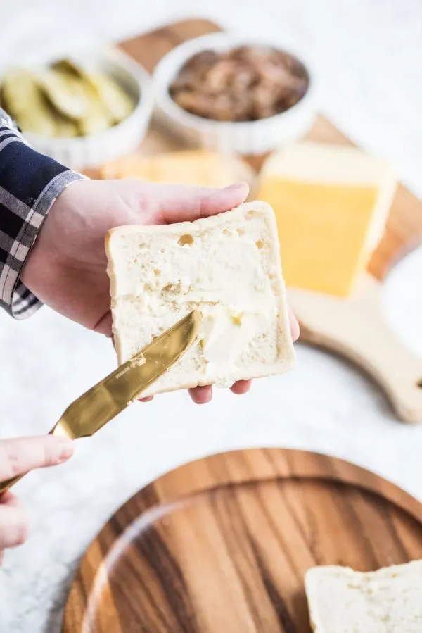 Caramelized Onion Dill Pickle Grilled Cheese | Best grilled cheese, unusual grilled cheese recipes, entertaining tips, party ideas and more from @cydconverse