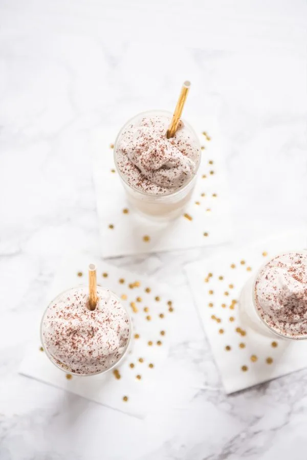 Boozy Irish Coffee Milkshake | St. Patrick's Day cocktails, St Patrick's Day desserts, St. Patrick's Day recipes, Irish coffee recipe and more from @cydconverse