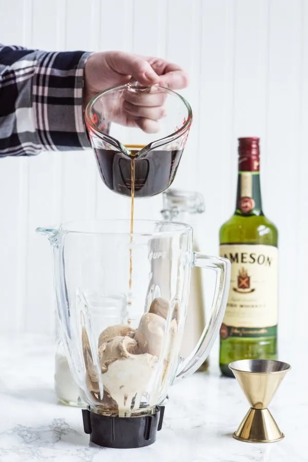 Boozy Irish Coffee Milkshake | St. Patrick's Day cocktails, St Patrick's Day desserts, St. Patrick's Day recipes, Irish coffee recipe and more from @cydconverse