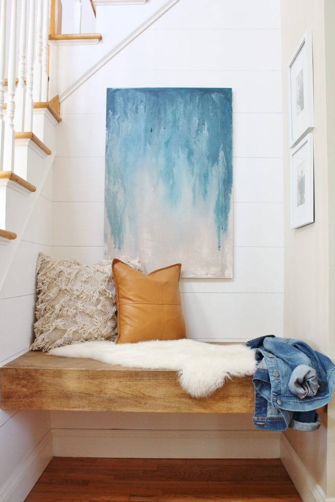 DIY Floating Bench