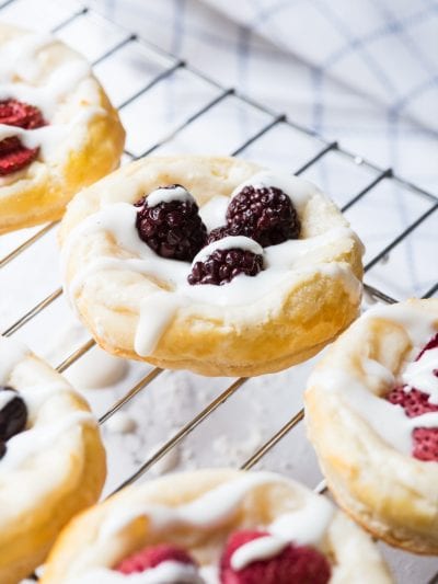 Berry + Cream Cheese Breakfast Pastries thumbnail