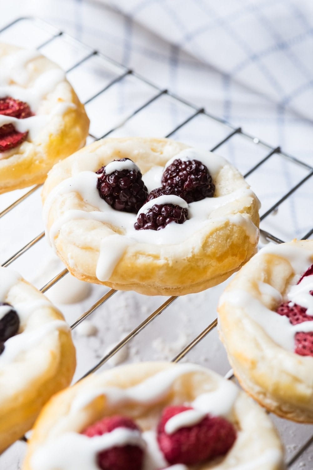 Berry + Cream Cheese Breakfast Pastries - The Sweetest Occasion