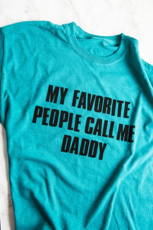 DIY Graphic Father's Day Shirts - The Sweetest Occasion