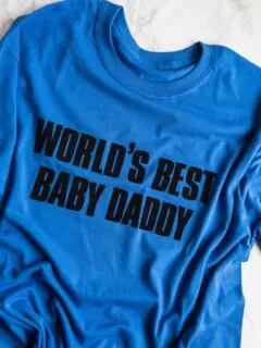 DIY Graphic Father's Day Shirts | Homemade gift ideas, Father's Day ideas, Father's Day gifts and more from @cydconverse