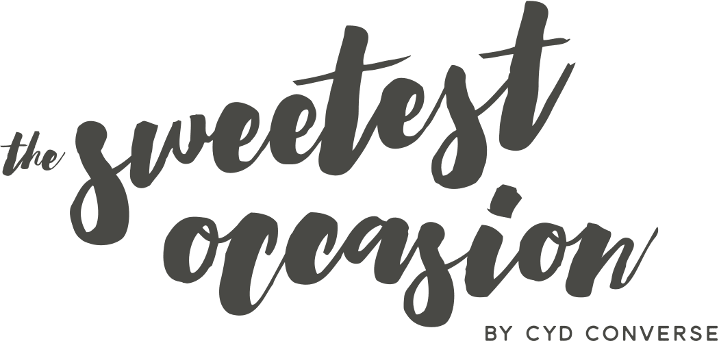 The Sweetest Occasion by @cydconverse