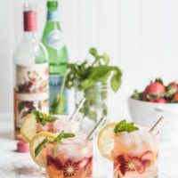 Summer's Perfect Rosé Spritzer