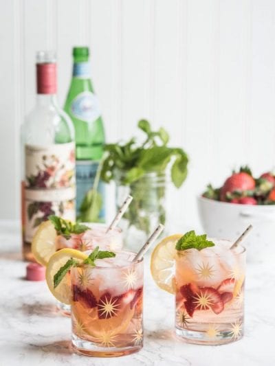 A Favorite Rosé Cocktail Recipe – Summer’s Perfect Rosé Spritzer thumbnail