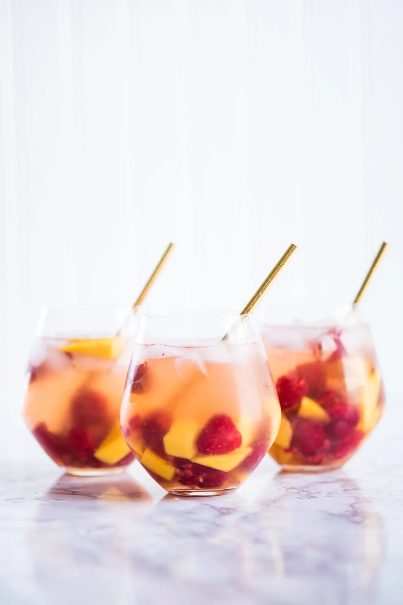 Sparkling Summer Solstice Sangria Recipe | Entertaining tips, cocktail recipes, party ideas, summer solstice ideas and more from @cydconverse