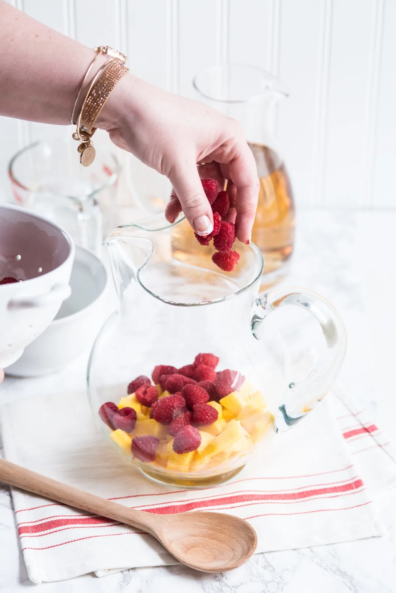 Sparkling Summer Solstice Sangria Recipe | Entertaining tips, cocktail recipes, party ideas, summer solstice ideas and more from @cydconverse