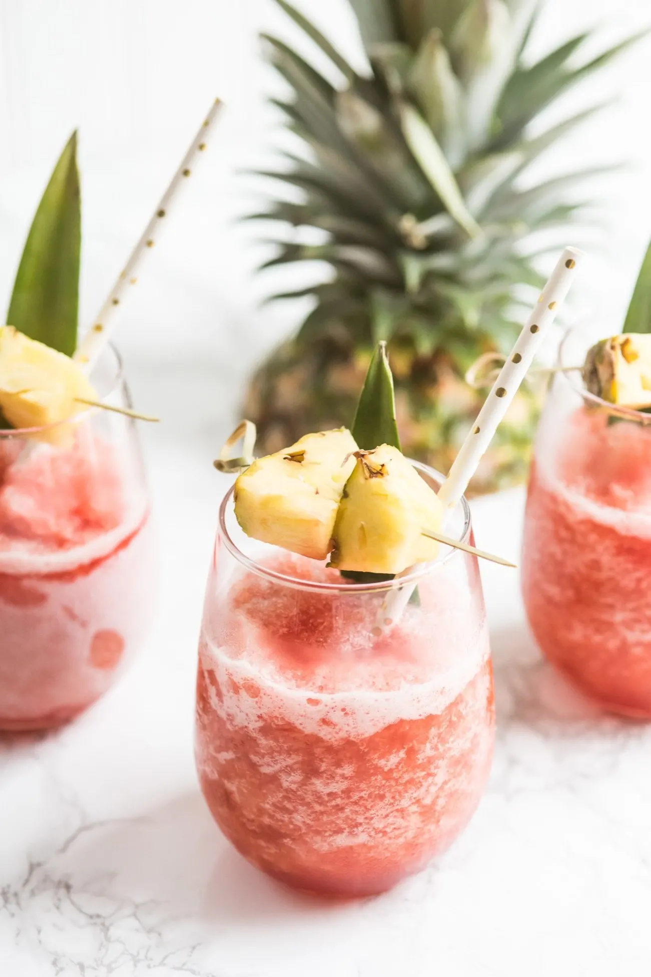 pineapple coconut slushy