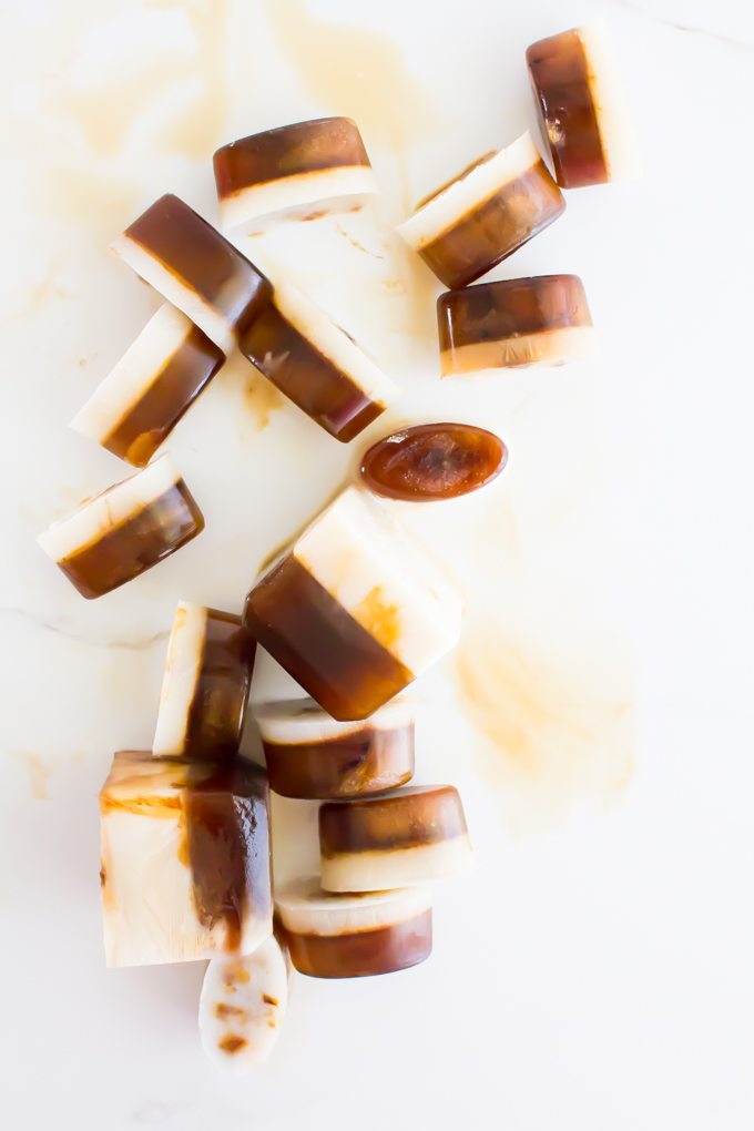Latte Ice Cubes | Summer entertaining, summer party ideas and more from @cydconverse