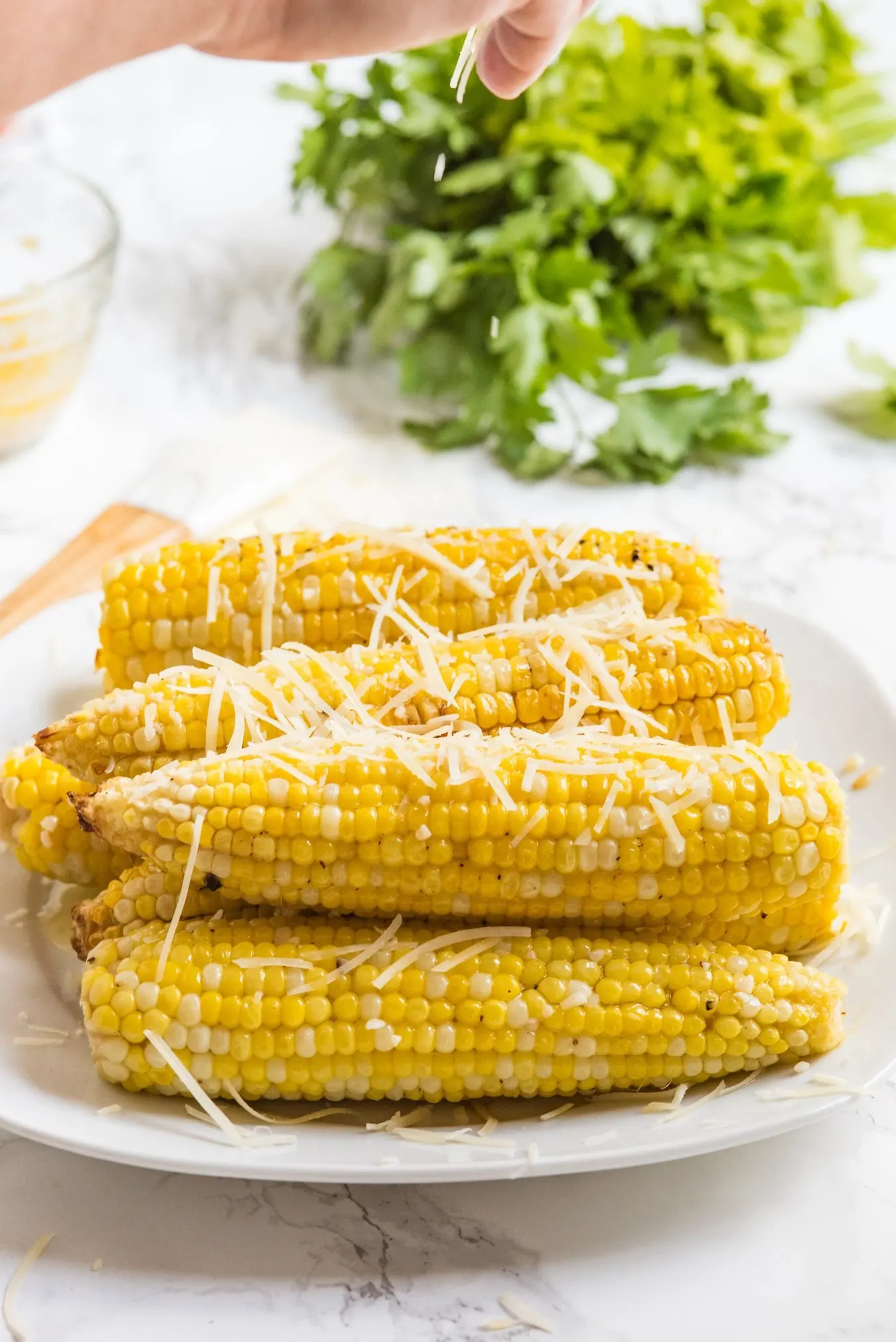 Garlic Butter Grilled Corn on the Cob