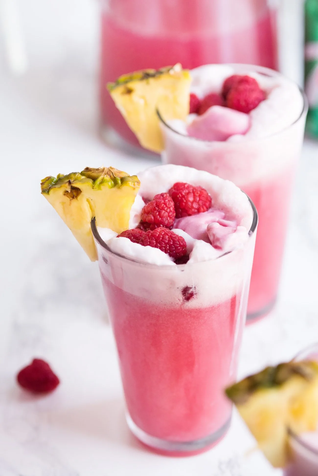 Raspberry Sherbet Party Punch, Sorbet Punch, Party Punch Recipe