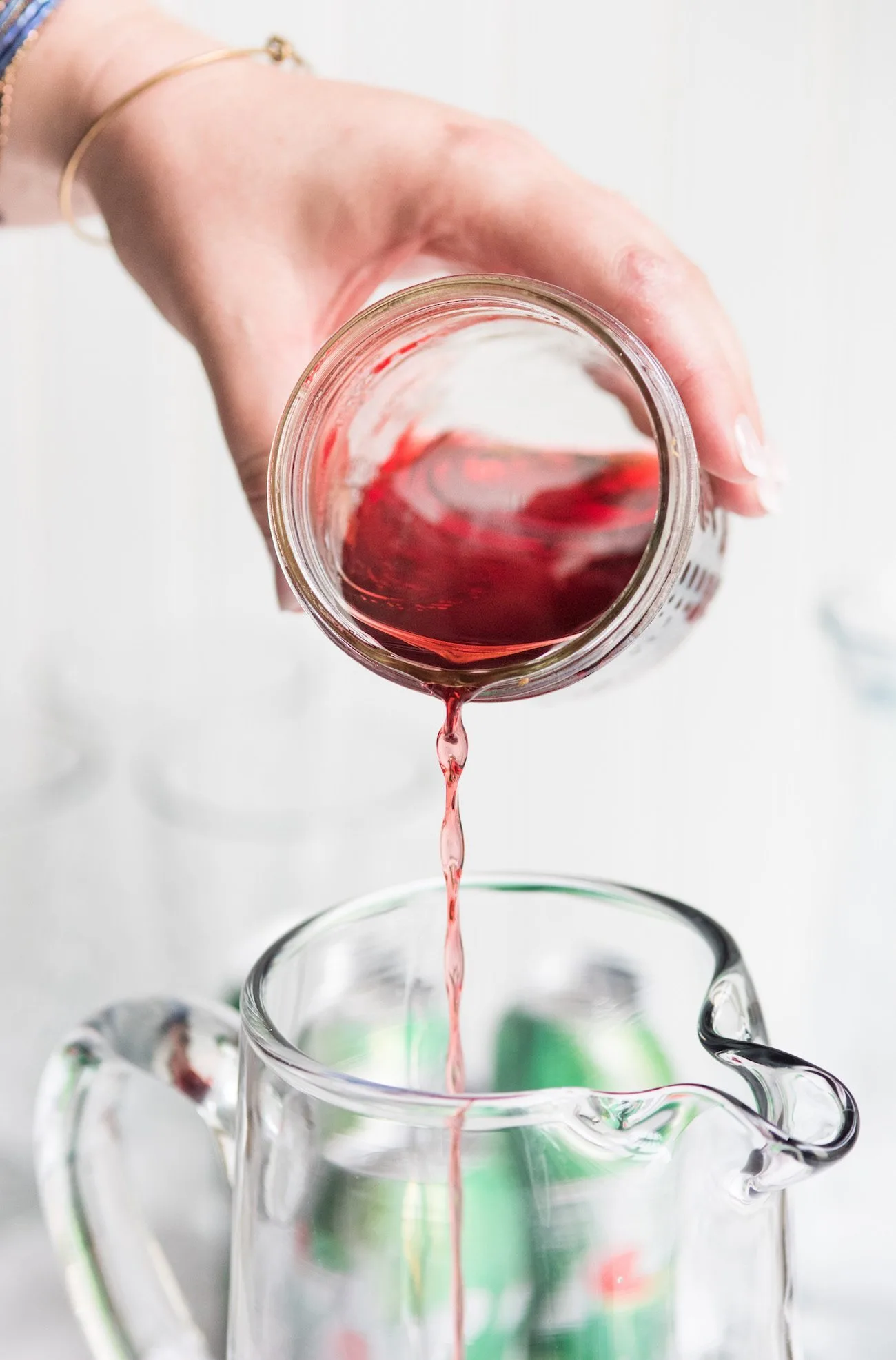 Raspberry Party Punch Sherbet Floats | Unique party ideas, entertaining tips, party recipes, cocktail recipes and more from @cydconverse