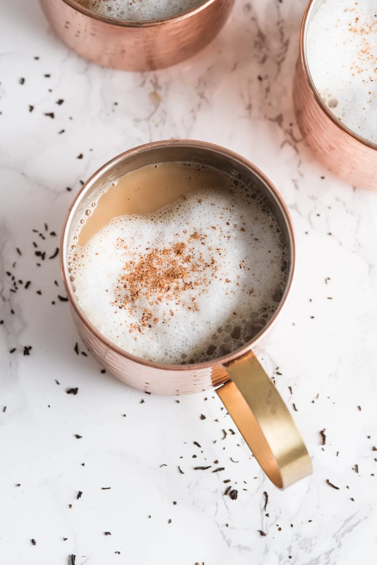 Homemade Chai Tea Latte Recipe | Entertaining tips, party ideas, recipes, cocktail recipes, party recipes and more from @cydconverse